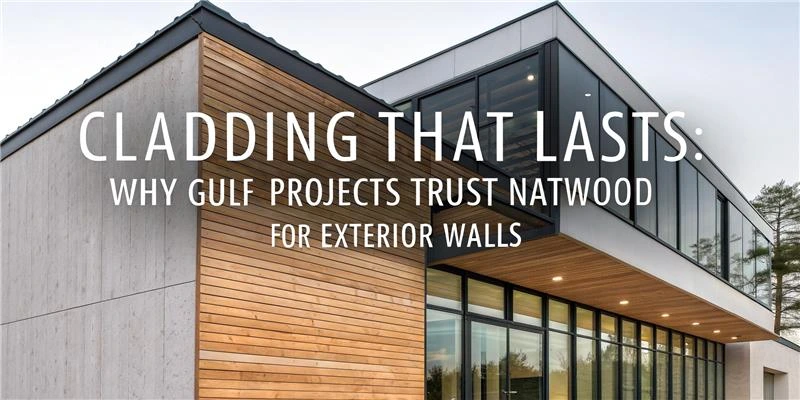 Standard Cladding Cladding That Lasts: Why Gulf Projects Trust Natwood for Exterior Walls