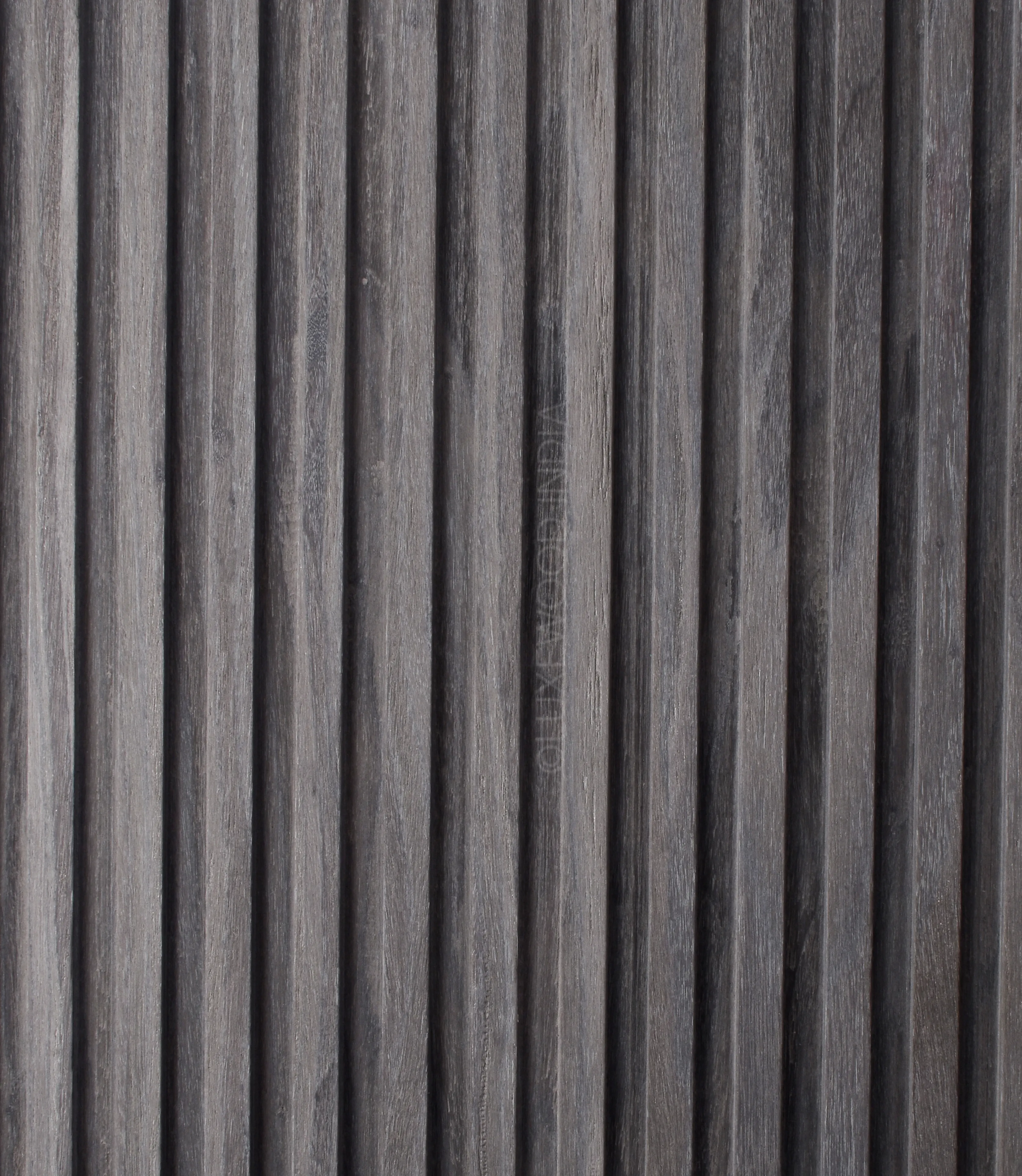 Close‑up of Grey Apricot Asolo panel showing wood texture and natural thermo‑treated surface
