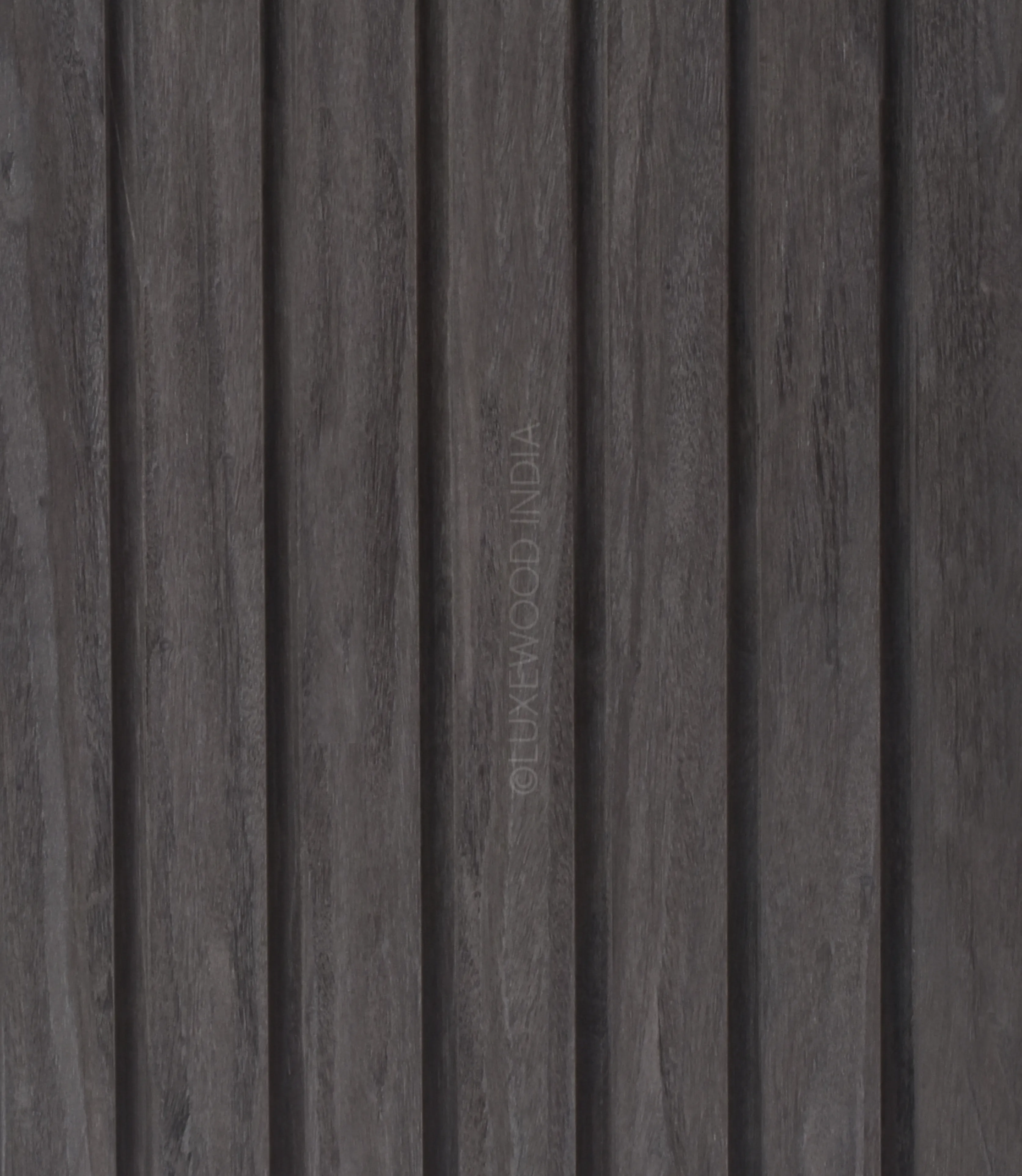 Close‑up of Grey Apricot Trio panel showing wood texture and finish
